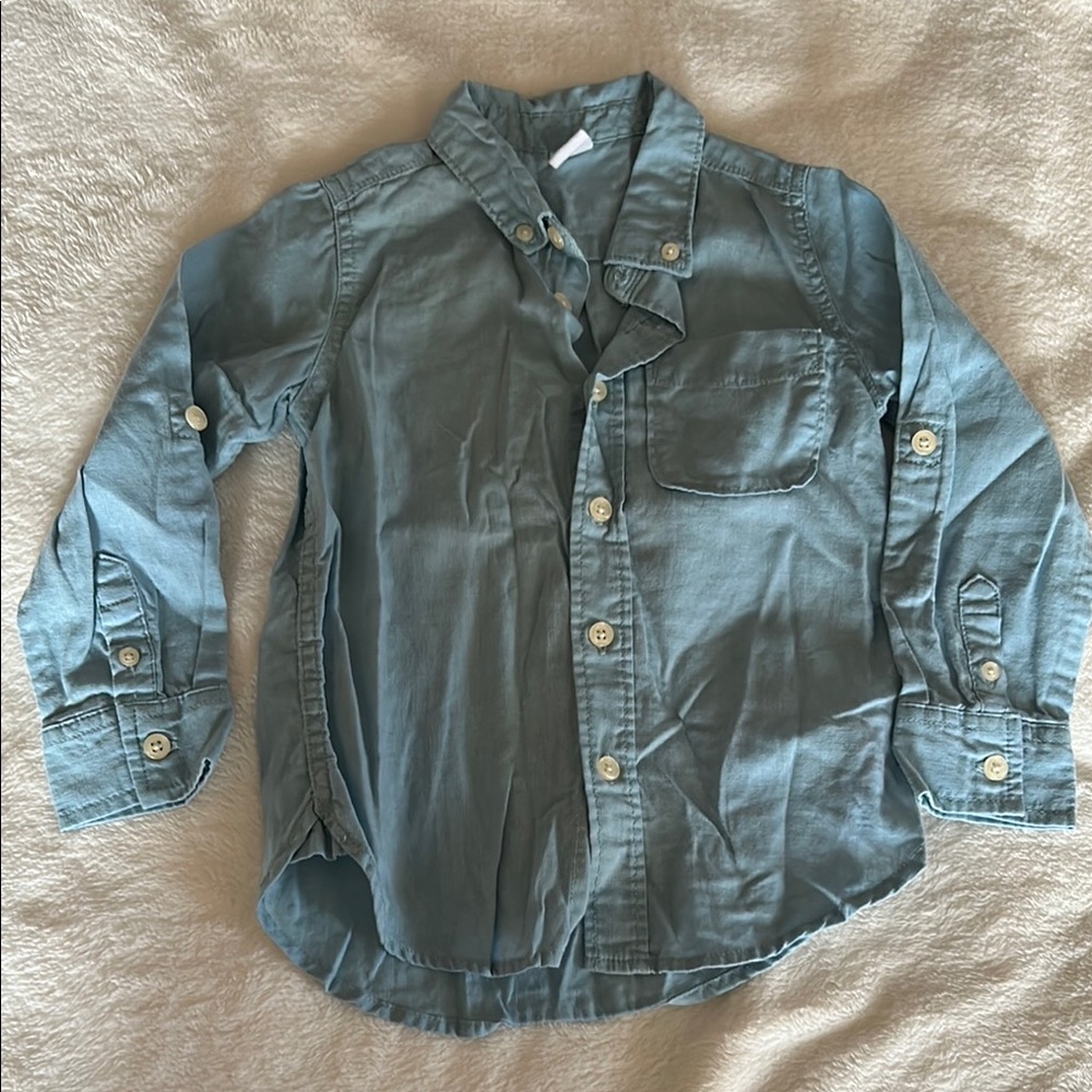 NWOT GAP linen-blend Shirt for 4T